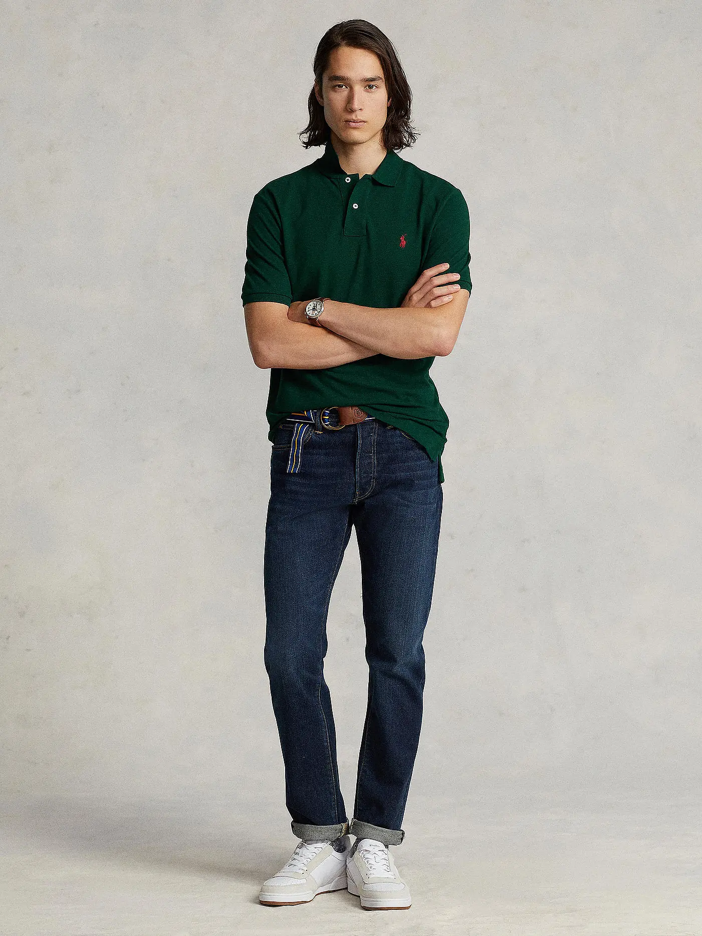 POLO RALPH LAUREN | Poloshirt Slim Fit | grün